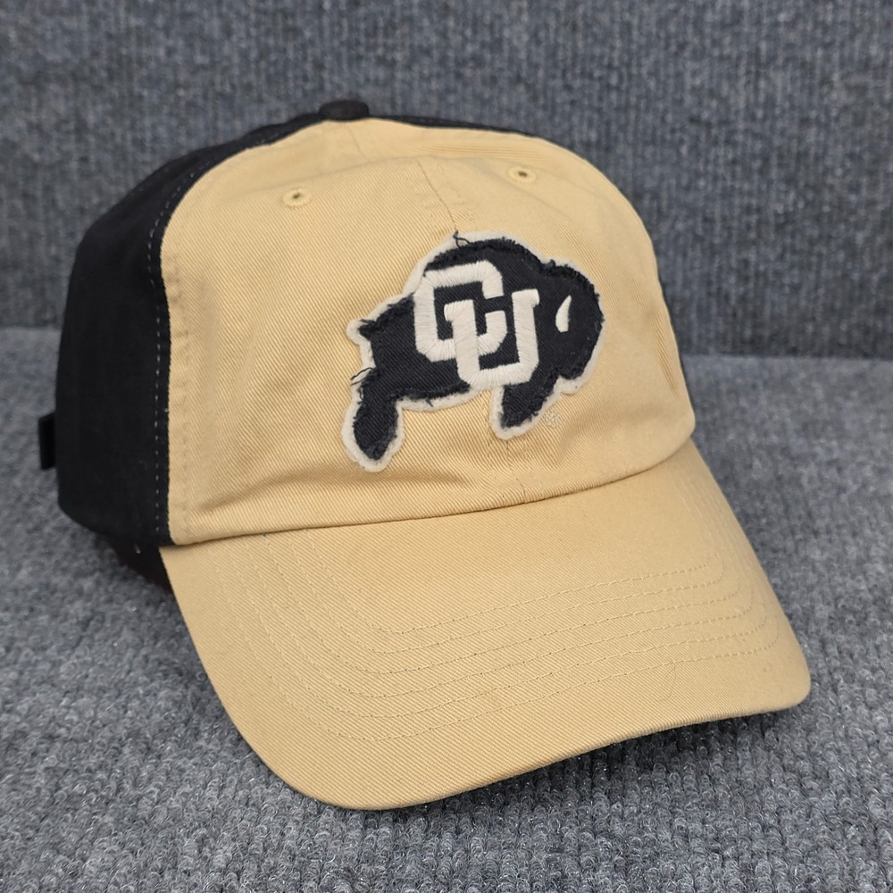 Colorado Buffaloes Hat‎ Cap Mens Adjustable Snap Back Yellow Black NCAA College